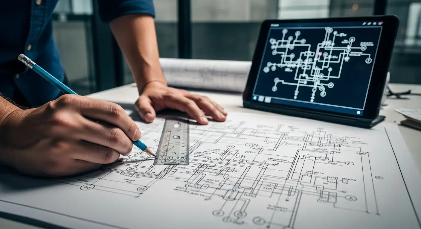Projetos elétricos completos com diagramas, laudos e soluções personalizadas